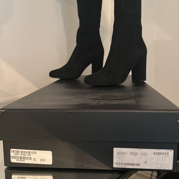 Saint Laurent over the knee boot - Picture 3 of 4